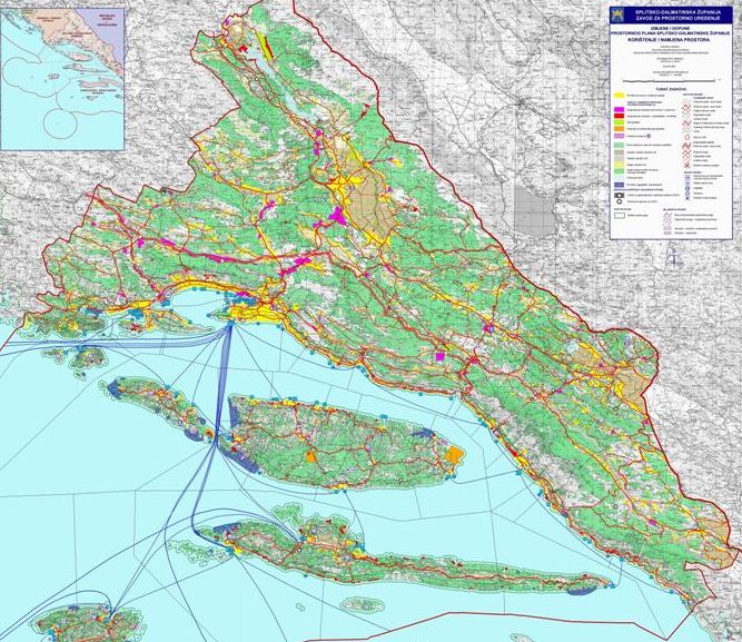 Prostorni Plan Midden-Dalmatië